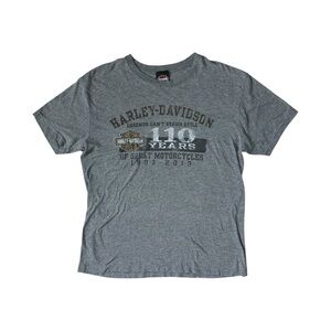 Harley-Davidson Gray Short Sleeve Tee